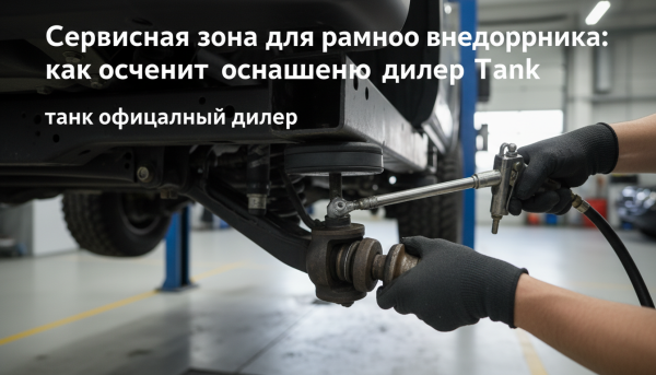 Сервисная зона для рамного внедорожника: как оценить оснащение дилера Tank